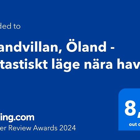 Löttorp Strandvillan, Oeland - Fantastiskt Laege Naera Havet! מראה חיצוני תמונה
